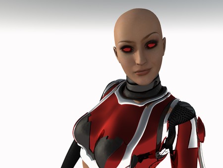 android womanの写真素材