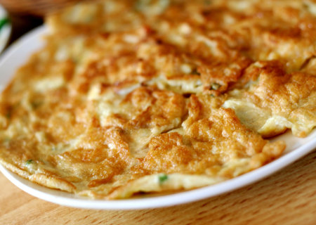 Egg Omeletの写真素材