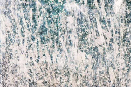 Detail of rusty splattered wall