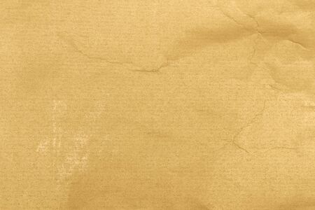 Golden craft paper texture close upの写真素材