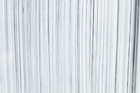 White paint strokes on a windowの写真素材