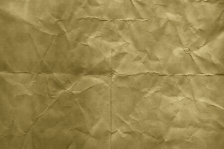 Old crumpled paper sheet textureの写真素材