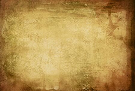 Old paper with dark vignette bordersの写真素材