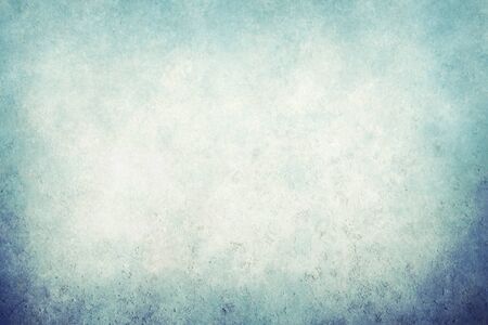 Blue old paper with dark vignette bordersの写真素材