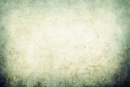 Green old paper with dark vignette bordersの写真素材