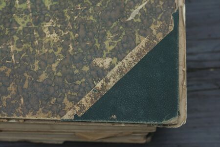 Detail of old book coverの写真素材
