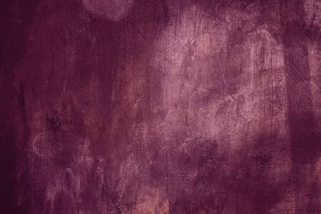 Dark purplish grungy canvas backdrop or textureの写真素材