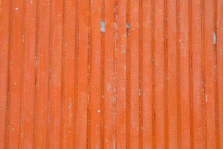 Orange colored metallic wall backdropの写真素材