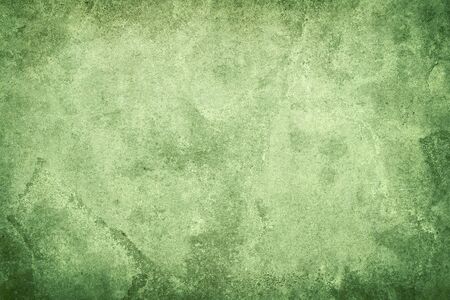 Green grungy backdrop with textureの写真素材