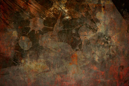 Splattered grungy background or textureの写真素材
