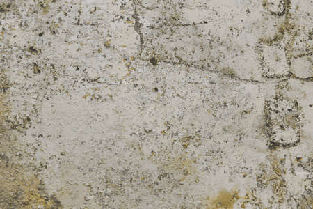 Detail of old grungy wall textureの写真素材