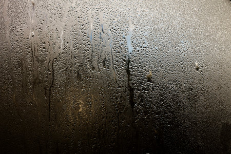 Condensation on a window glass