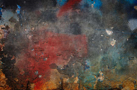Old grungy wall texture or backgroundの写真素材