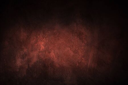 Dark red grungy backdrop with textureの写真素材