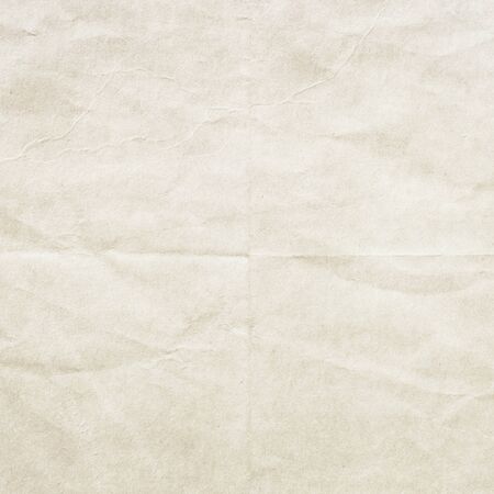 Old crumpled blank paper sheetの写真素材