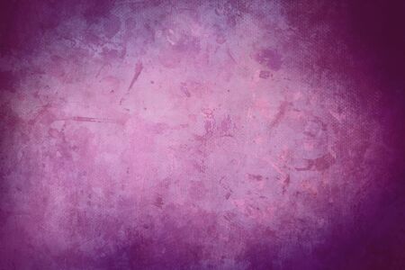 Pink grungy backdrop with dark vignette bordersの写真素材