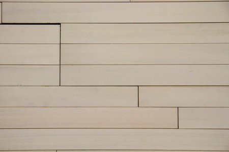 White wooden planks wall detail