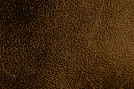Dark brown old leather textureの写真素材