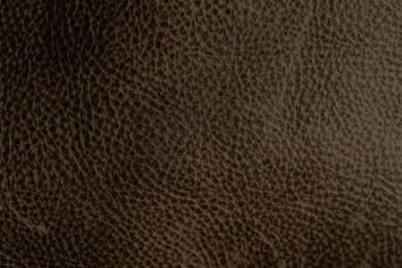Dark brown old leather textureの写真素材