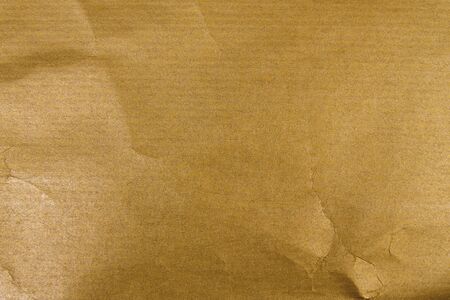 golden craft paper texture or backgroundの写真素材