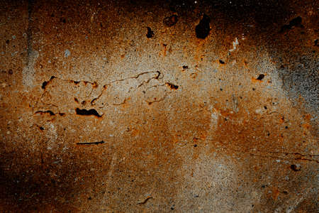 Old rusty wall backgroundの写真素材