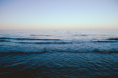 Seascape in the mediterranean sea