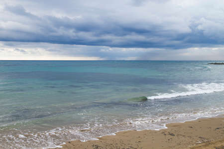 Seascape in the mediterranean seaの写真素材
