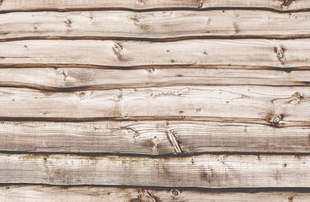 Old rustic wooden wallの写真素材