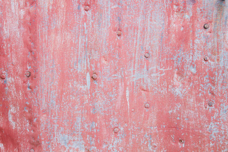 Pink rusted wall background or texture