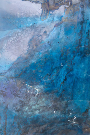 Emulsion on old photographic plate, abstract background