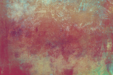 Red splattered grungy background or texture