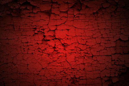 Old wall with peeling paint, grungy background or textureの写真素材