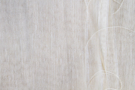 White linen fabric detail