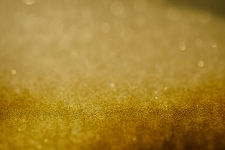 Golden glittering abstract christmas background