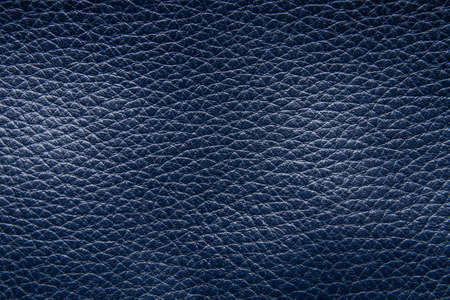 Dark blue leather textureの写真素材