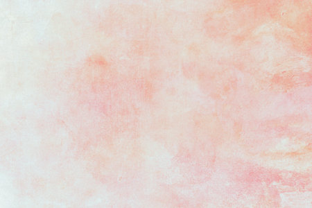 Pale pink distressed wall grungy backdrop or textureの写真素材
