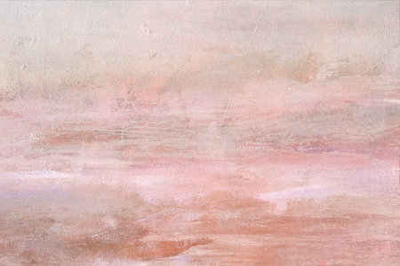 Pale pink abstract painting background grunge textureの写真素材