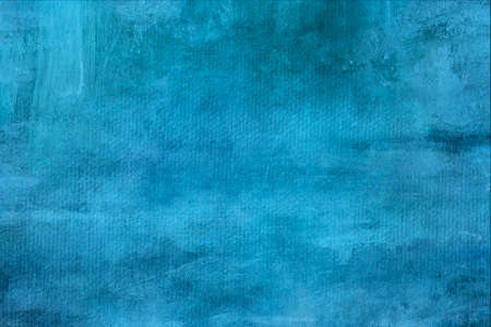 Dark blue painting backdrop grunge background or textureの写真素材