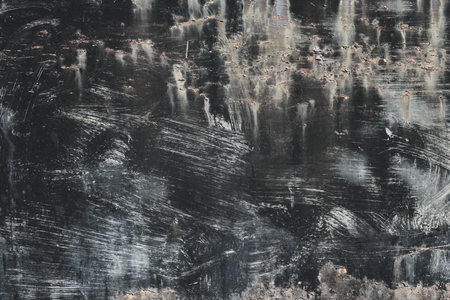 Old worn corroded metal plate grunge background or textureの写真素材