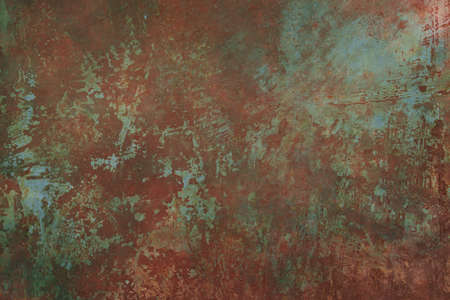 Old corrorded metal grunge texture or backgroundの写真素材