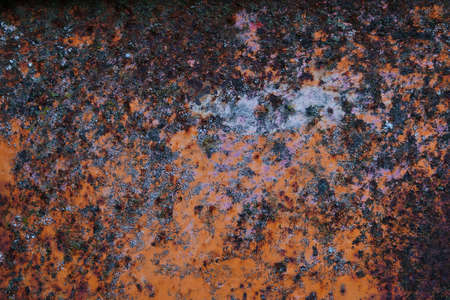 Old corroded metal grunge background or textureの写真素材