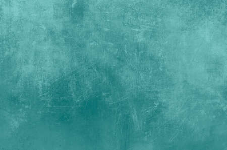 Blue turquoise scraped grunge background or textureの写真素材