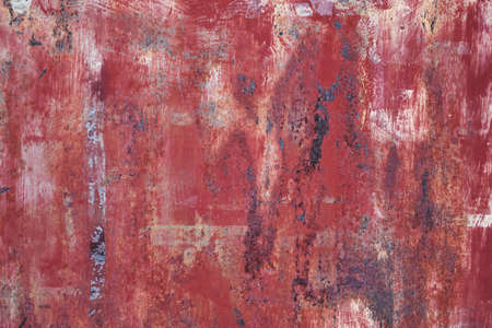 Old corrorded grunge metal textureの写真素材