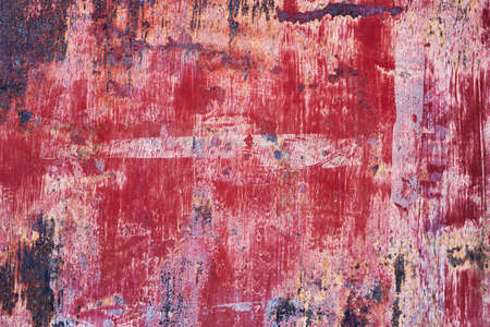 Old corrorded grunge metal textureの写真素材