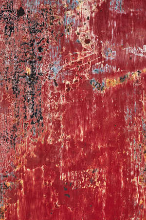 Worn out corroded metal plate, grunge background or textureの写真素材