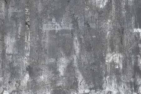 Gray worn out metallic wall grunge background or textureの写真素材