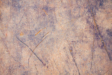 Old rusted metal sheet grungy background or textureの写真素材