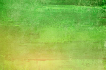 Green abstract painting background canvas textureの写真素材