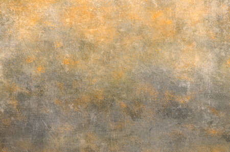 Worn out metal wall grunge background or textureの写真素材
