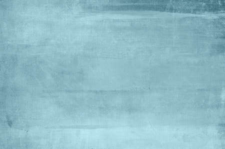Pale blue abstract painting background canvas textureの写真素材